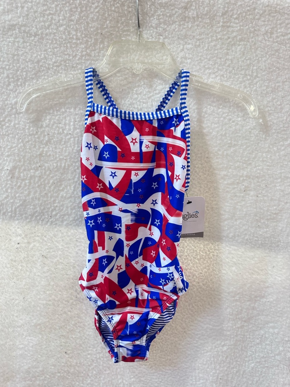 Uglies Red, White & Blue Star Wave One-Piece